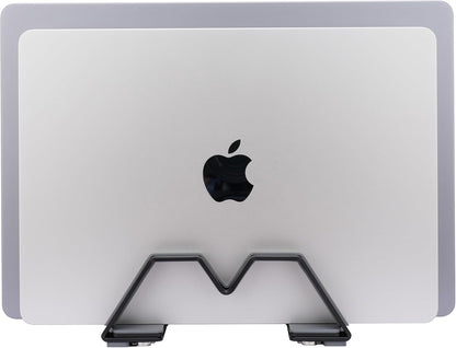 Adjustable Vertical Laptop Stand - Aluminum, Universal Fit for All Laptops (10-30mm Thickness) - Fashion Design, Adjustable Width, Anti-Slip & Scratch-Resistant, Patented Design