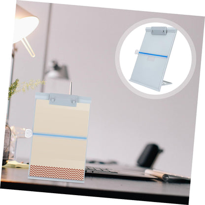 OSALADI Adjustable Paper Holder Stand for Desk Upright Document Holder Reading Line Guide for Home Office Classroom Plastic Copy Stand for Magazines and Documents
