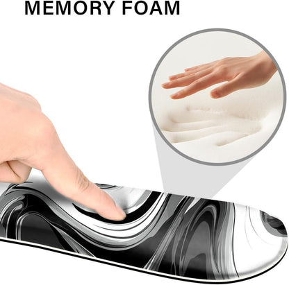 Desk Pad and Keyboard Wrist Rest, Large Mouse Pad + Keyboard Pad+Mouse Wrist Support, Non-Slip Desk Mat Protector for Office, Home 31.5×11.8 Inches Anime Dragon