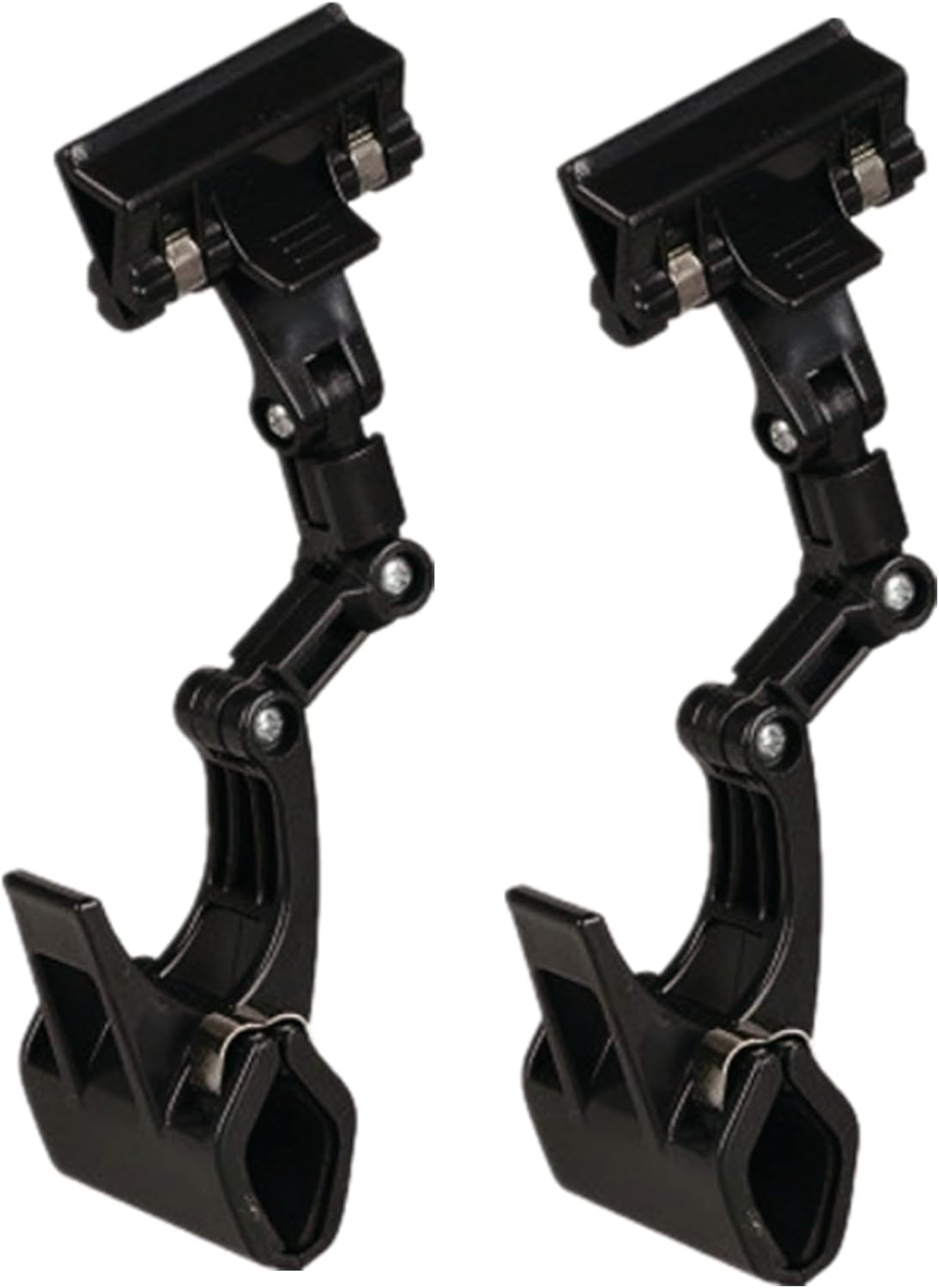Office Paper Holder - Adjustable Document Clip, 2 Pack (Black) Document Holder for Monitor - Adjustable Copy Holder