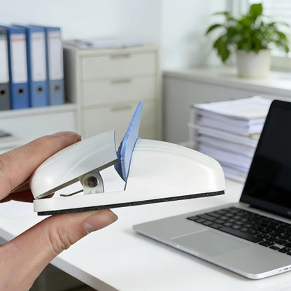 Document Holder for Typing,Portable Paper Stand with Non-Slip Base for A4 Paper,Compact Reading Clip Holder for Office Typing Reading