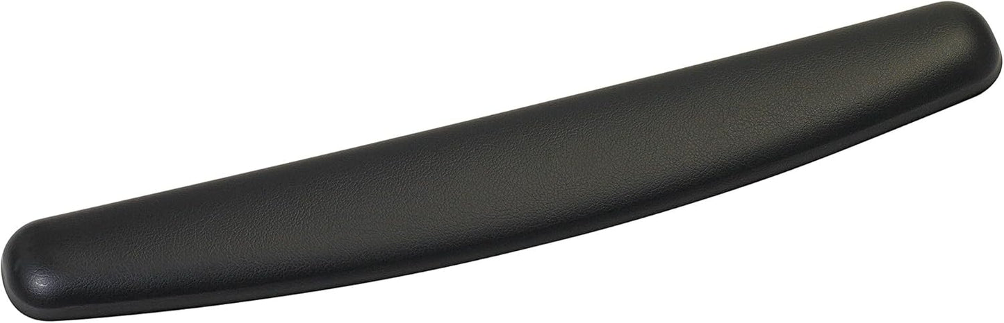 3M™ Compact Gel Wrist Rest for Keyboards, Soothing Gel Comfort, Product Protection, 18" Wide, Black
