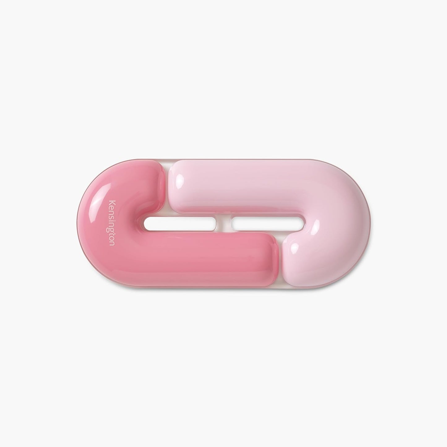 Kensington Duo Gel Loop Wrist Rest for Keyboard, Wrist Pad for Full Size Keyboard, Ergonomic Wrist Pad, Non-Skid Computer Pad with Wrist Support, Pink K62679WW, 17.7" x 3.7"x 0.9”