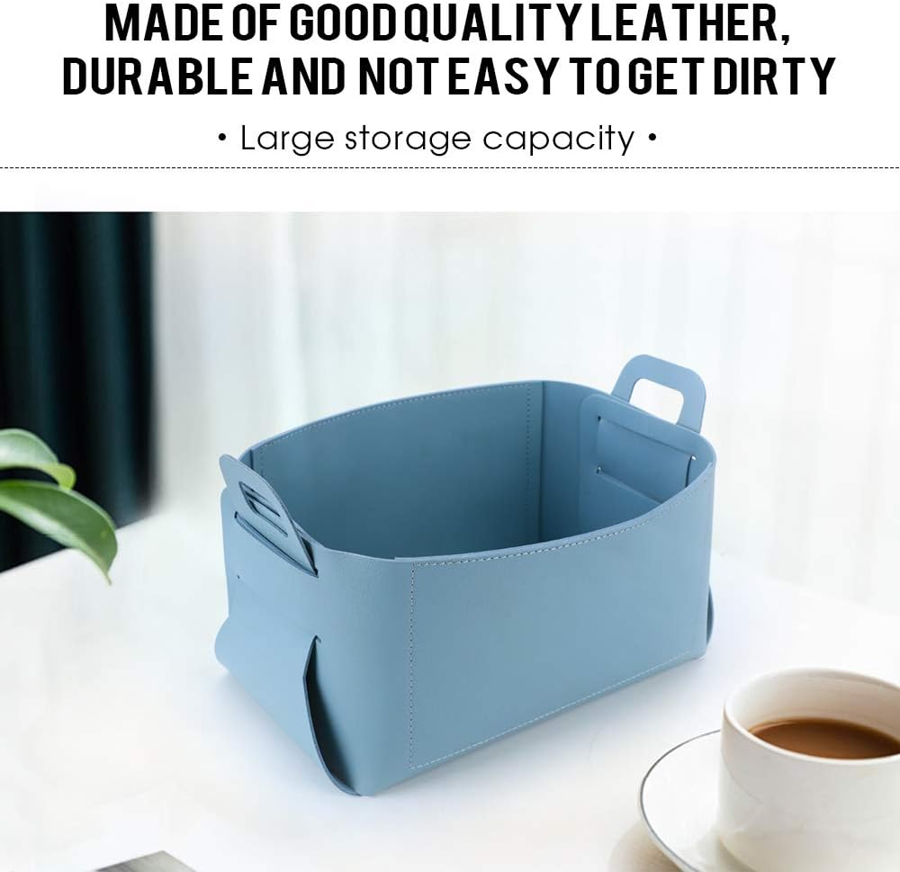 Leather Valet Tray, Jewelry Tray, Catchall Tray, Desktop Storage Organizer，Bedside Caddy for Men Key Wallet Watch Coin Phone Change,Candy Holder Sundries Tray,Convenient for Travel (06 Red 1)