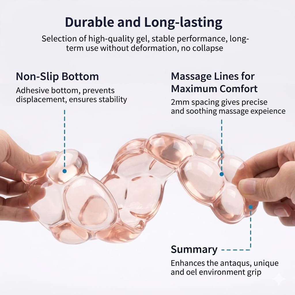 Ultimate Cute Ergonomic Wrist Rest – Instant Relief, Cloud-Like Comfort, Premium Silicone & TPU, Ultra-Soft, Durable, Gift-Boxed for Office, Study, Gaming & More