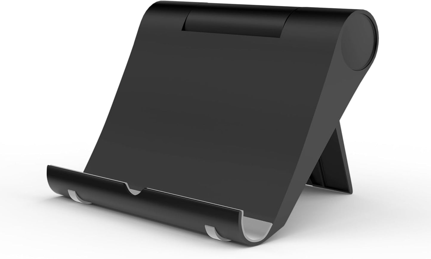 Cell Phone Stand for Desk, Foldable and Adjustable Multi-Angle Holder Dock, Universal Compatibility for Most Phone and Tablet, Portable and Sturdy Design for Office and Home (Pink)