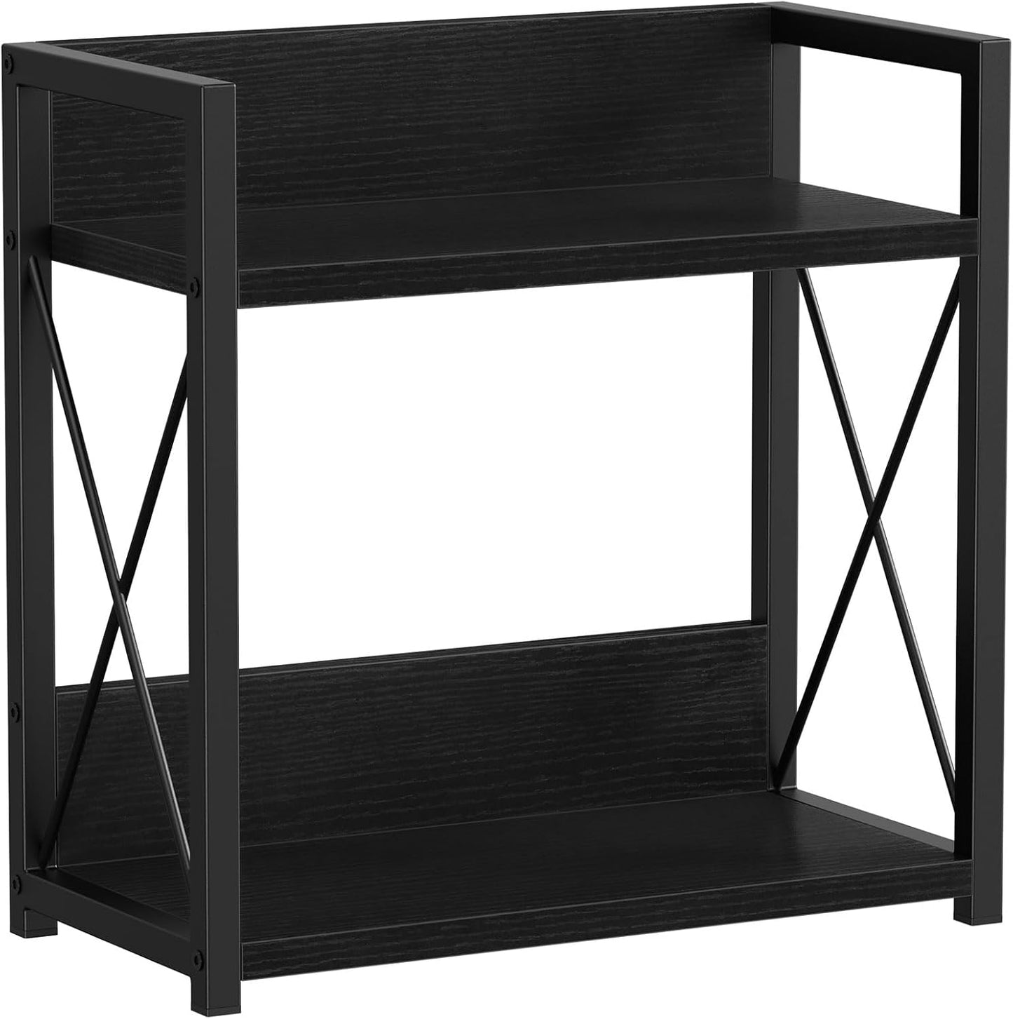 Giikin Countertop Shelf Organizer, 2 Tier Kitchen Spice Rack Organizer for Countertop, Wood Coffee Counter Shelf Organizer for Home (Bamboo, S)