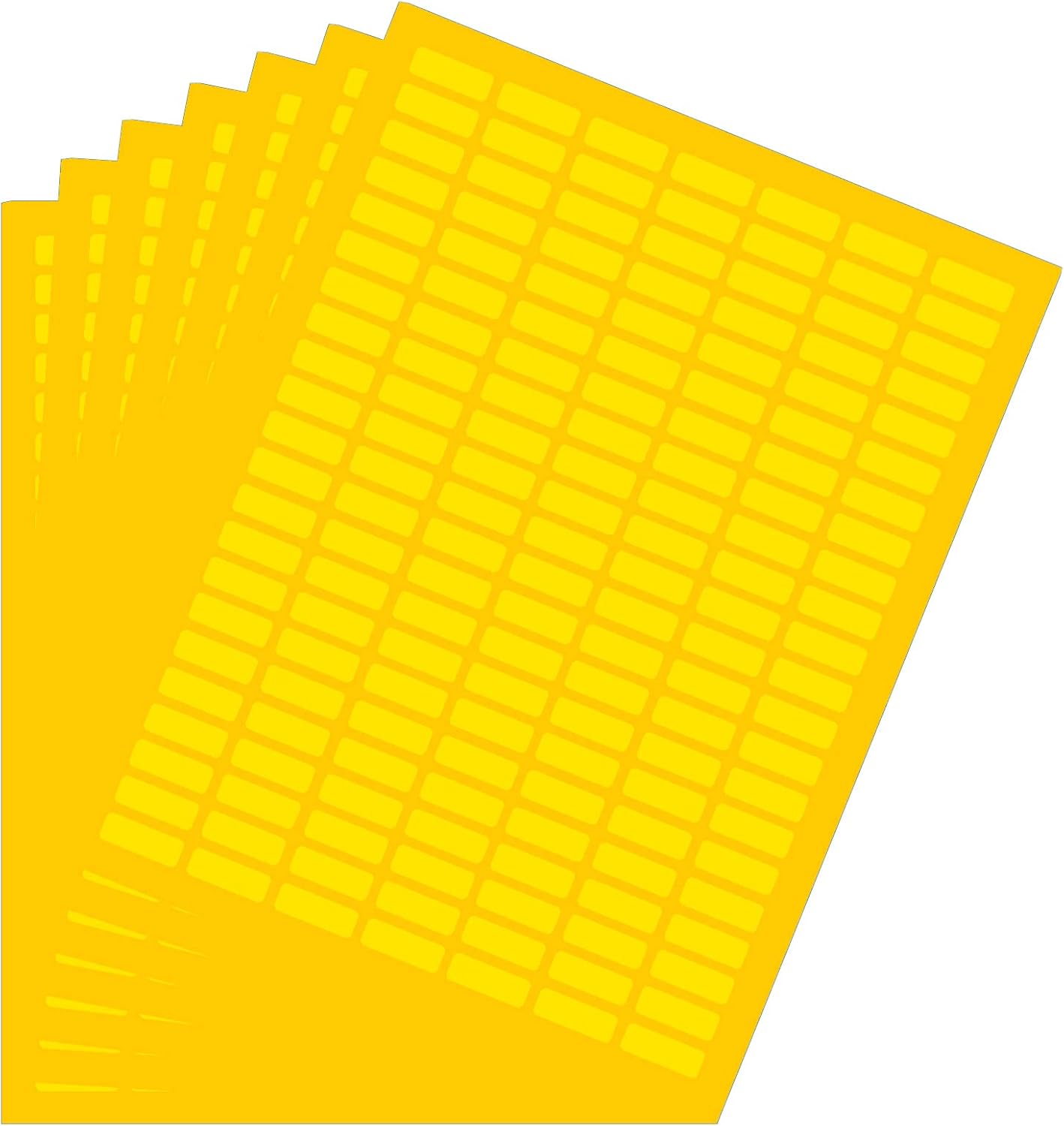 White Rectangular Labels + Bonus Color Labels - Value Pack - 1138 Pack