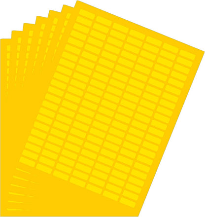 White Rectangular Labels + Bonus Color Labels - Value Pack - 1138 Pack
