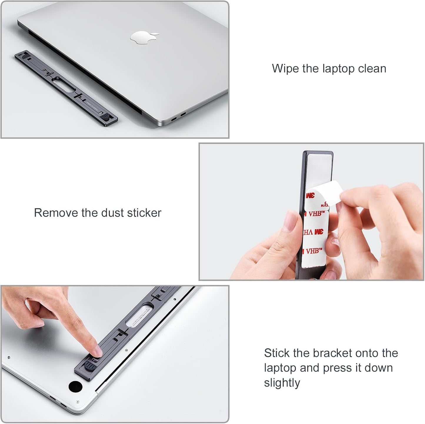 Laptop Stand for Desk,Laptop Cooling Stand,Keyboard Riser, Ergonomic Laptops Elevator for Desk, Laptop Riser Compatible with MacBook Air Pro, with Dell, with HP, More 10-15.6” Laptops