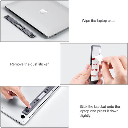 Laptop Stand for Desk,Laptop Cooling Stand,Keyboard Riser, Ergonomic Laptops Elevator for Desk, Laptop Riser Compatible with MacBook Air Pro, with Dell, with HP, More 10-15.6” Laptops
