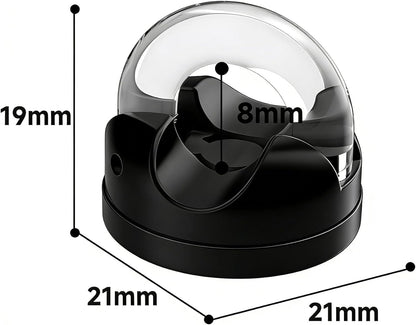 IFNOW 6 Pack Magnetic Cable Clips for Nightstand Black and White Self Adhesive Cord Holder Adjustable Clip for Desk, Nightstand, Phone Charger, Computer, Home, Office, Car
