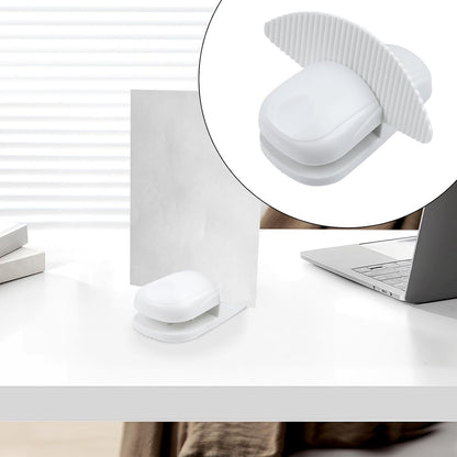 A4 Document Holder 3Pcs, Can Hold 15 Sheets of Paper for Typing & Reading, Press Type ABS Portable Copies Stand Desktop Paper Stand