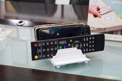 Adjustable Universal Multi Device Organizer Dock Stand Holder, Tablet Cell Phone Desktop Stand for iPhone Samsung Galaxy Google Nexus Kindle (Black)- No Charging Port