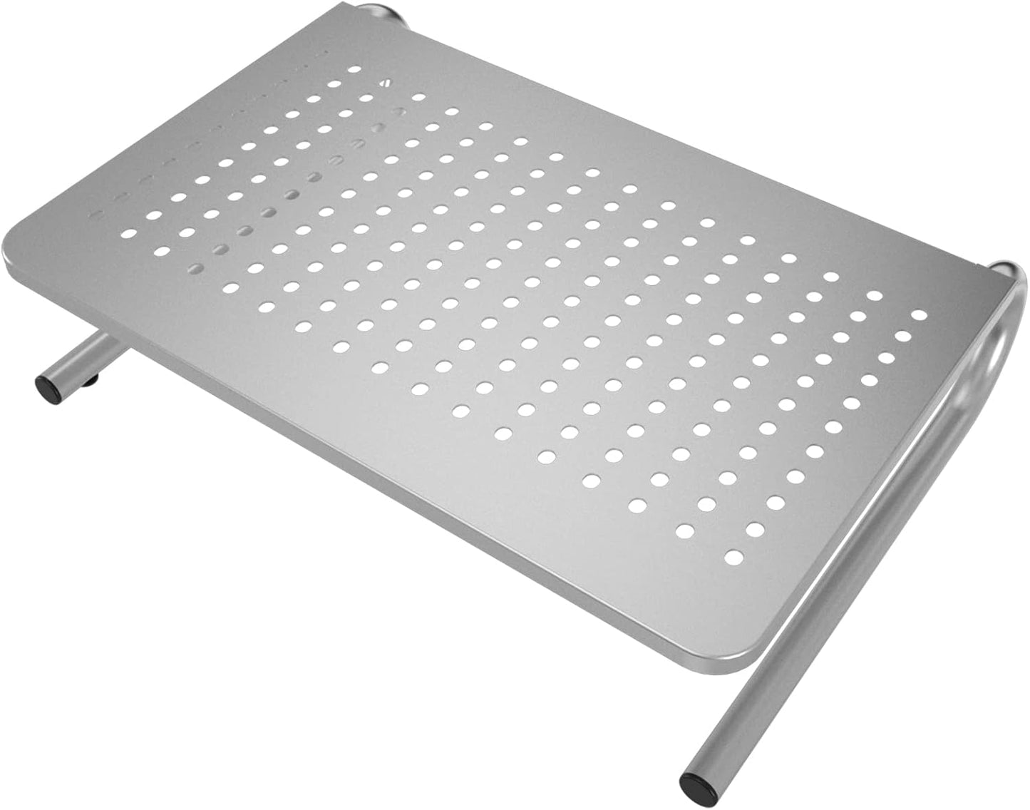 suptek Monitor Stand Riser for Computer,Laptop,Printer, Notebook and All Flat Screen Display with Vented Metal Platform and 4 Inches Height Underneath Storage (MST004)
