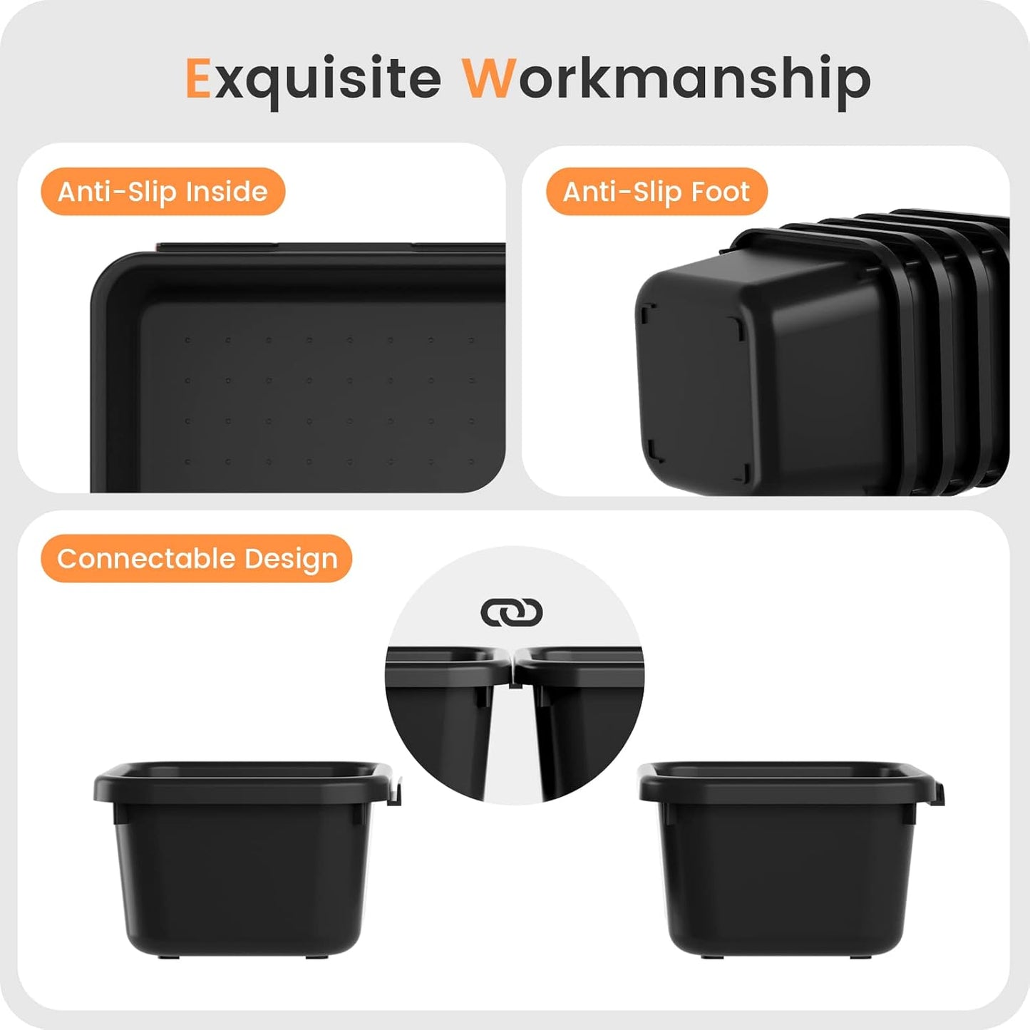 【Military Grade】A-LuGei Drawer Organizer, 【𝟱𝗦𝗶𝘇𝗲】 Makeup organizer, 【Holds 177 Items】 Bathroom Organizers and Storage, Organization and Storage, Desk Drawer Organizer for Bathroom Vanity