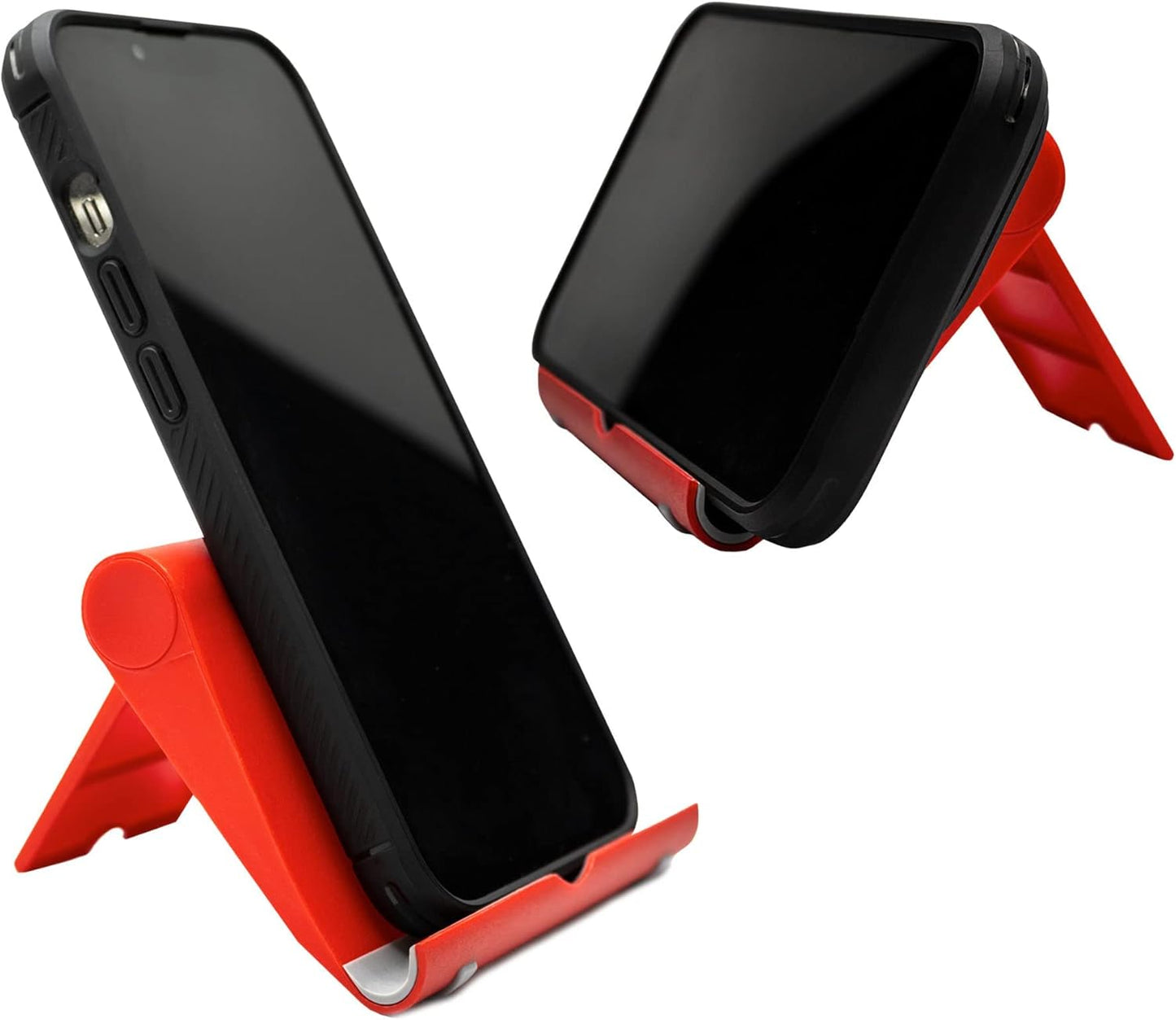Adjustable Cell Phone Stand for Desk, Portable Phone Holder Compatible with Most iPhone, Samsung and Other Smartphones - Green