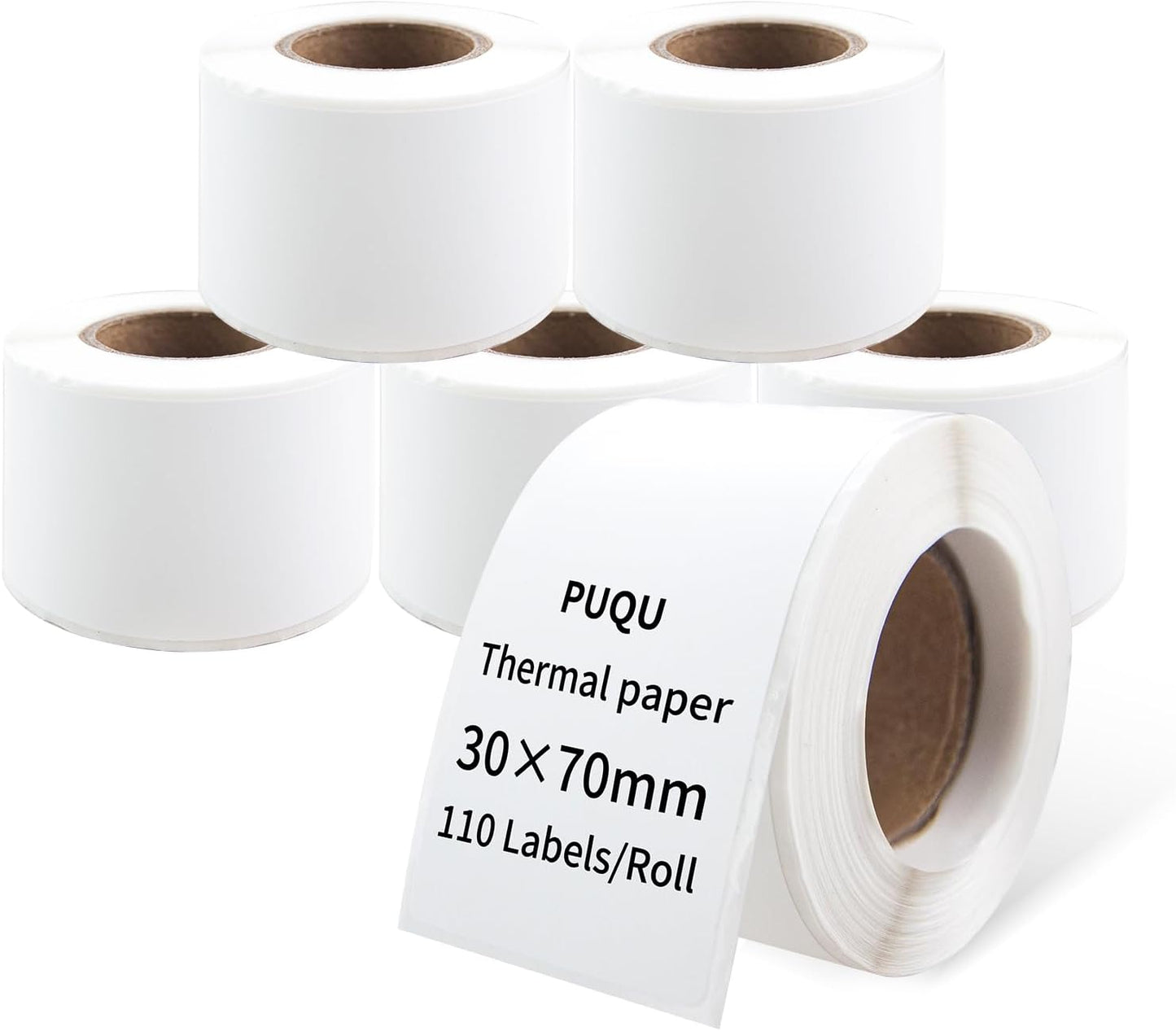 100 Pcs Cable Labels - Waterproof Wire Cord Label, Tear Resistant Wire Labels, Self Adhesive Cord Organizing Label, for Cable Management, Compatible with PUQU AQ20 Label Makers(Green) 25x78mm