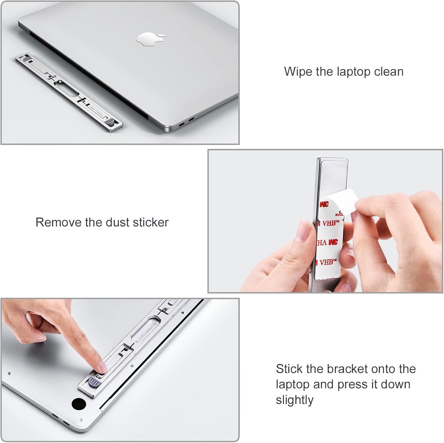 Laptop Stand for Desk,Laptop Cooling Stand,Keyboard Riser, Ergonomic Laptops Elevator for Desk, Laptop Riser Compatible with MacBook Air Pro, with Dell, with HP, More 10-15.6” Laptops