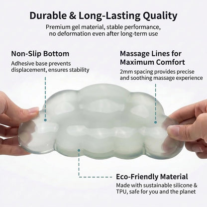 Ultimate Cute Ergonomic Wrist Rest – Instant Relief, Cloud-Like Comfort, Premium Silicone & TPU, Ultra-Soft, Durable, Gift-Boxed for Office, Study, Gaming & More