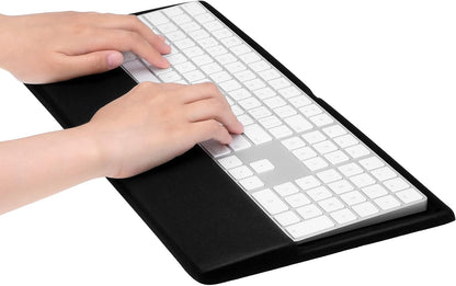 Weewooday Keyboard Wrist Rest for Pad Wrist Rest Stand Compatible with Wireless Keyboard with Numeric Keypad for Easy Typing(Compatible with Magic Trackpad 2, MJ2R2LL/A, A1535)