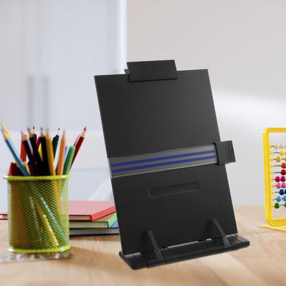 Adjustable Desktop Document Stand Portable Copy Holder Paper Holder for Desk Student Reading and Typing Use