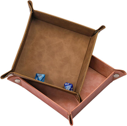 siduater Valet Tray Desktop Storage Organizer, Vegan Leather Catchall Bedside Vanity Tray Nightstand Caddy Holder for Remote Controller, Watch, Keys, Phone, Wallet, Sunglasses, Jewelry - Map