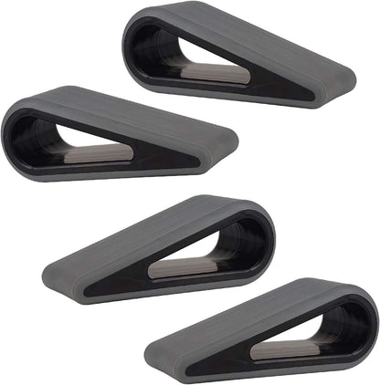 Laptop Notebook Holder, Yeebline Universal 4-Pack Anti-Slip Durable Silicone Tilting Wedge Riser for Desk, Ultra Compact Portable Ventilated Stand and Elevated Feet for Tablet Keyboard