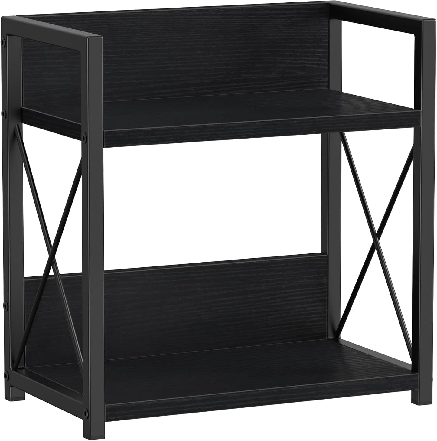 Giikin Countertop Shelf Organizer, 2 Tier Kitchen Spice Rack Organizer for Countertop, Wood Coffee Counter Shelf Organizer for Home (Bamboo, S)