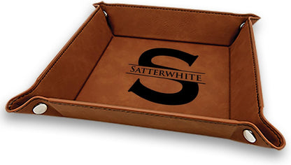 Personalized Organizer for Men, Jewelry Tray, Desk Organizers for Men Women, Men Women Jewelry Key Tray, Desk Storage Plate, Valet Tray Desktop Storage Organizer