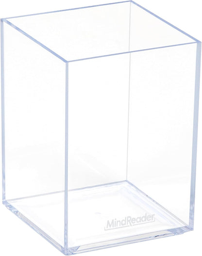 Mind Reader Paper Tray, Desktop Organizer, File Storage, Modern, Office, Acrylic, Clear