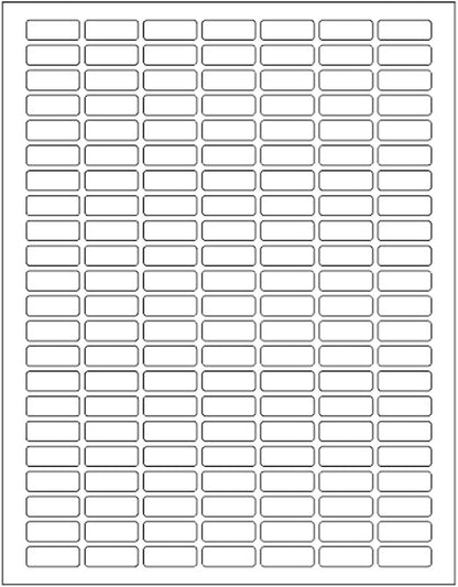 White Rectangular Labels + Bonus Color Labels - Value Pack - 1138 Pack
