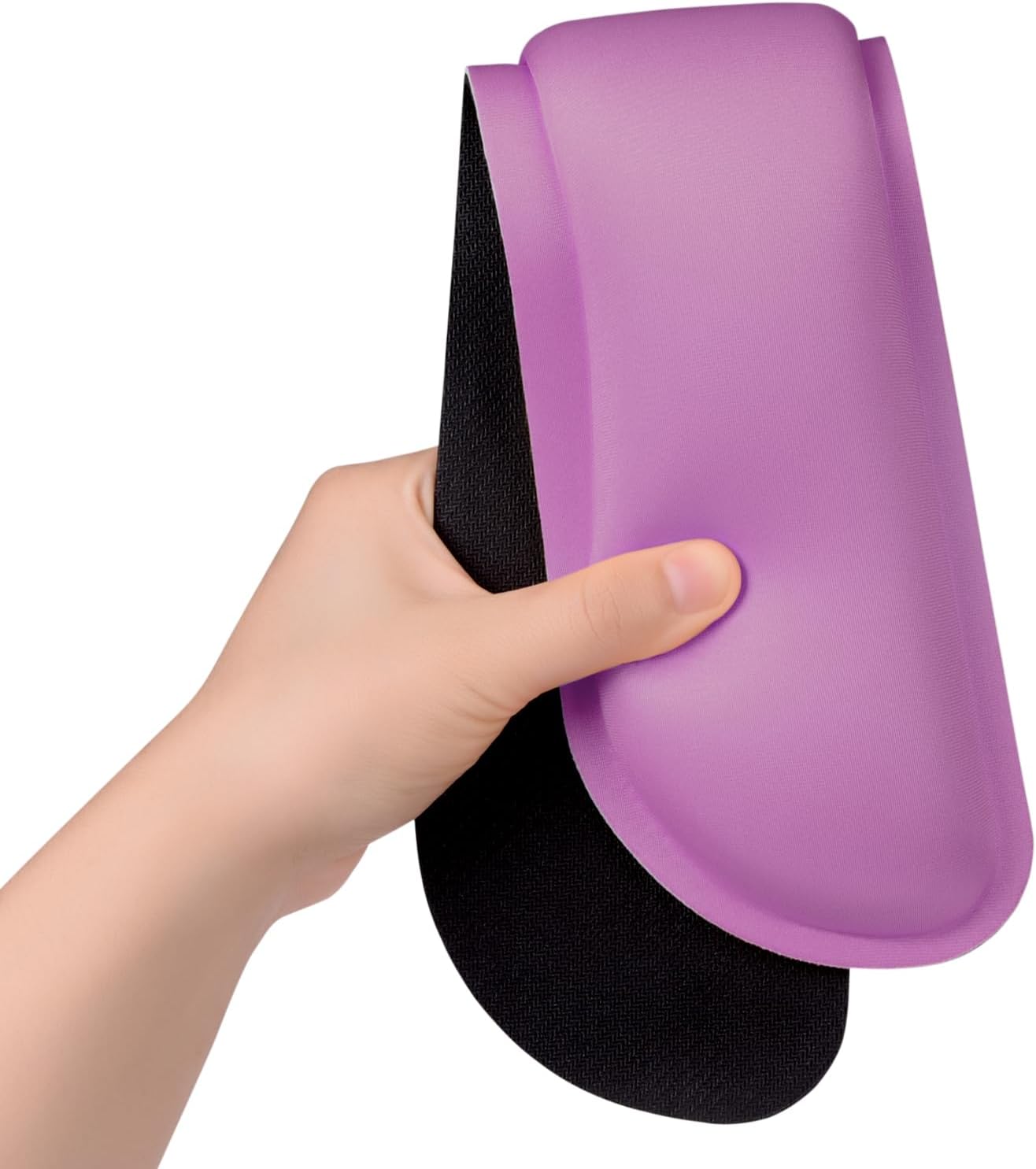 Dapesuom Enlarge Keyboard Wrist Rest, Cute Memory Foam Keyboard Wrist Cushion for Computer Desk Mats Support, Typing Pain Relief Ergonomic Mouse Pad Rests with Non-Slip Base for Gaming, Laptop, Purple