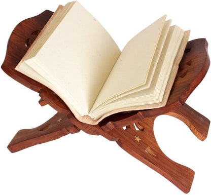 Artisans Of India Beautifully Hand Carved Quaran Holy Bible Display Holder/Book Stand