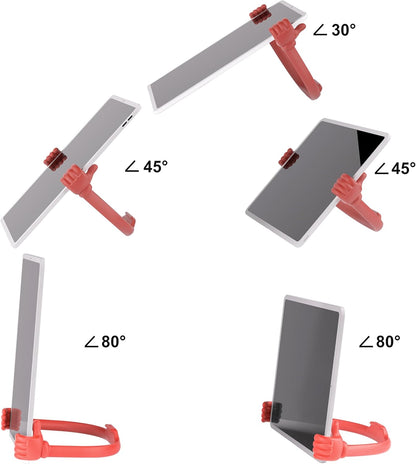 Honsky Thumbs-up Cell Phone Stand Holder,Tablet Stand Cradle for Desk Desktop Smartphone Cellphone Mobile Phone,Tablets - Universal, Adjustable Flexible,Blue