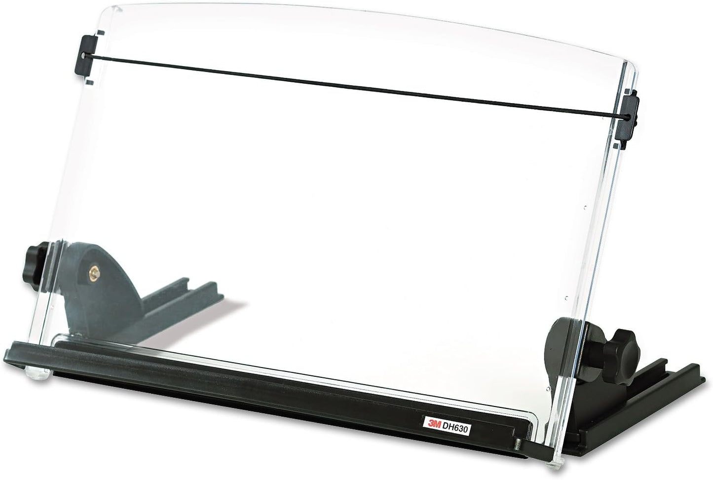 3M DH630 In-Line Document Holder, 14"x5-1/2"x9-1/2", Clear/Black