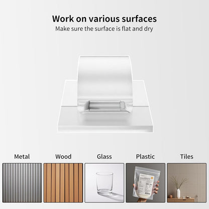 LinkDocs 30 Pieces Adhesive Cable Clips Wire Clips Cable Wire Management Wire Cable Holder Clamps Cable Tie Holder for Car, Office and Home