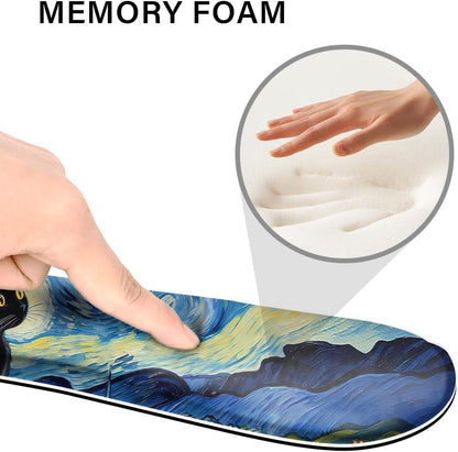 Desk Pad and Keyboard Wrist Rest, Large Mouse Pad + Keyboard Pad+Mouse Wrist Support, Non-Slip Desk Mat Protector for Office, Home 31.5×11.8 Inches Anime Dragon