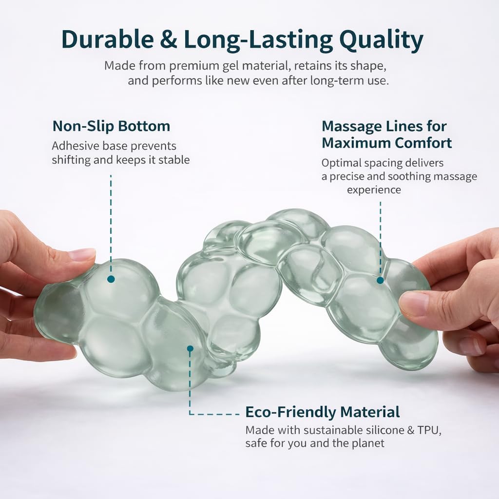Ultimate Cute Ergonomic Wrist Rest – Instant Relief, Cloud-Like Comfort, Premium Silicone & TPU, Ultra-Soft, Durable, Gift-Boxed for Office, Study, Gaming & More