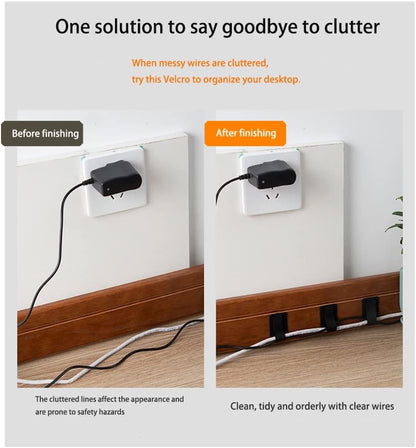 20Pcs Small 3M self Adhesive Wire Organizer Cord Hooks,Cable Wall Clips for Hanging,Wire Holder Clips for Cords,Cable Staples,Extension Cord Clips,Desk Management,Climbing Plant,Light,car Wire Clamps