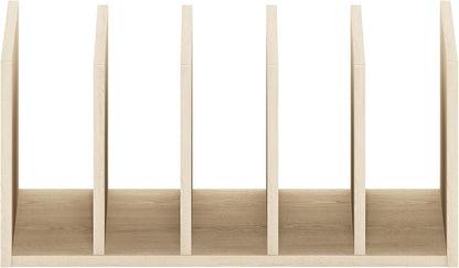 Furinno Classic Desk Organizers and Accessories, 2-Tier Monitor Riser, Office Organization, Desk Top Book Shelf, for Office Supplies, Office Desk Accessories, Dark Espresso