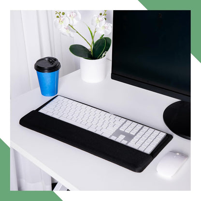 Weewooday Keyboard Wrist Rest for Pad Wrist Rest Stand Compatible with Wireless Keyboard with Numeric Keypad for Easy Typing(Compatible with Magic Trackpad 2, MJ2R2LL/A, A1535)