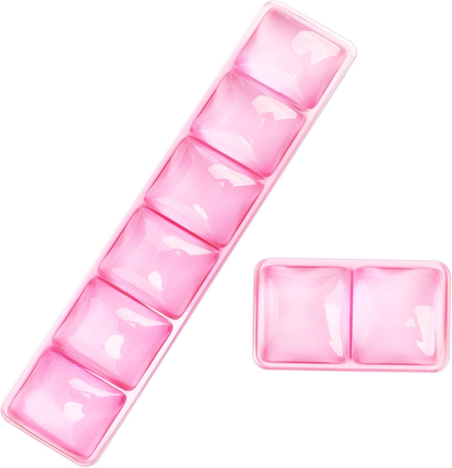 Gel Wrist Rest for Keyboard and Mouse Square Blue Plaid Clear Keyboard Wrist Rest Transparent Ergonomic Cute Checkered Mouse Wrist Pad Silicone Non-Slip Support for Computer Laptop Gaming Home Office