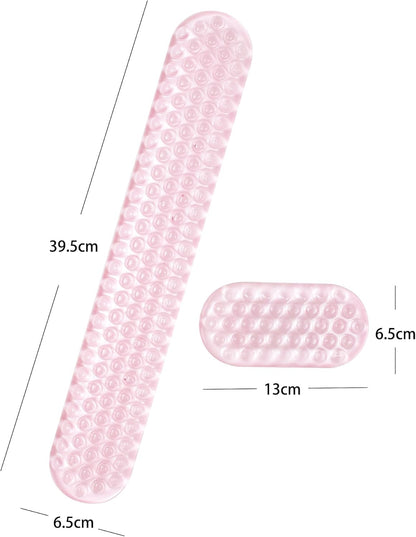 Ergonomic Gel Keyboard and Mouse Wrist Rest Set – Pink Wrist Rest for Computer Keyboard 75% 80%, Comfort & Support for Typing and Gaming