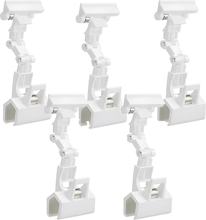 3pcs Sign Clips Clip Holder Sign Holder Clip Paper Holder for Table Top Clip On Sign for Paper Holder Computer Monitor Handy Artist Supplies Holder(Black)