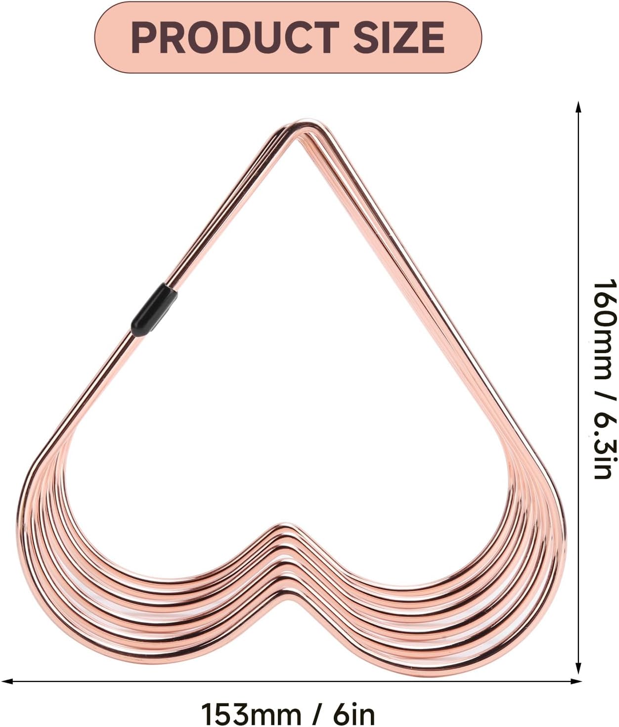 Folder Holder for Desk, Heart Shaped Desk File Organizer Vertical File Holder, 5 Slots Iron Gold File Holder, Telescopic Book File Organizer Stand for Desk File, Gold