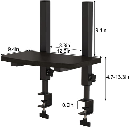 TigerDad Adjustable Monitor Stand Riser for Desk, Computer Screen Stand for 13 to 30 Inch Flat Screen LCD LED TVs, Ergonomic Riser with Base for Home Office & Gaming Setup