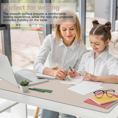 Wrist Rest for Computer Keyboard and Mouse, Ergonomic Design Wrist Support Pad for Keyboard, Soft Memory Foam Desk Pads Support Hand and Arm Easy Typing Pain Relief, 2 Piece Pad, Cream Pink