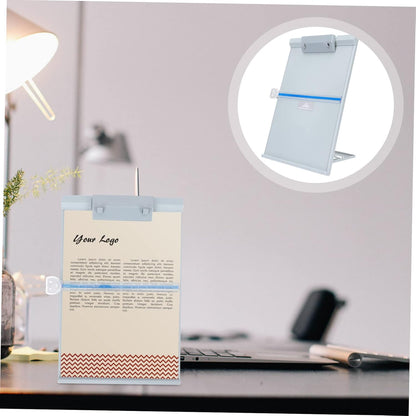 Adjustable Document Holder Stand Plastic Paper Holder for Desk Reading Copy Stand Expandable Base for Home and Office Use