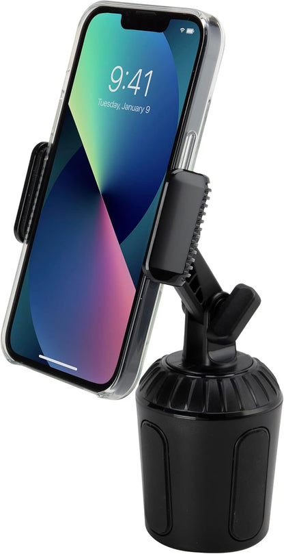 Scosche SUFMPS-SP Universal Cell Phone Stand and Holder with Non-Slip Cradle, Foldable, Adjustable Non-Magnetic Mount for Home Office Desk or Travel Compatible with iPhone, Tablet and All Devices